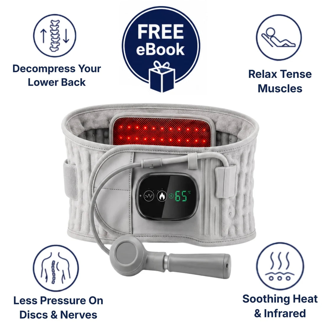 Auraloa — Heated Back Relief System