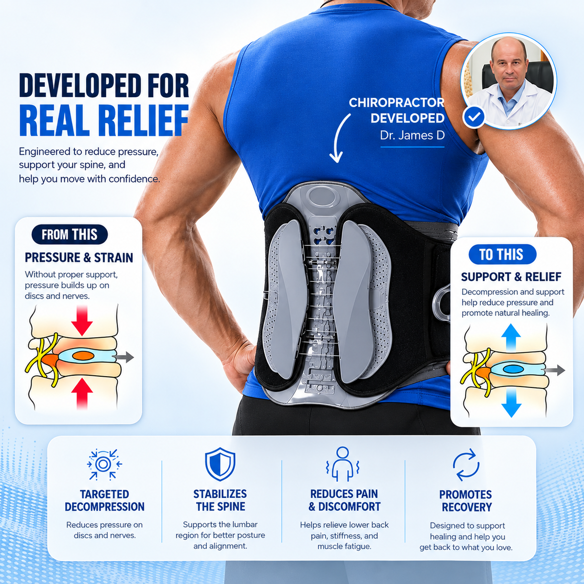 Auraloa Back Brace