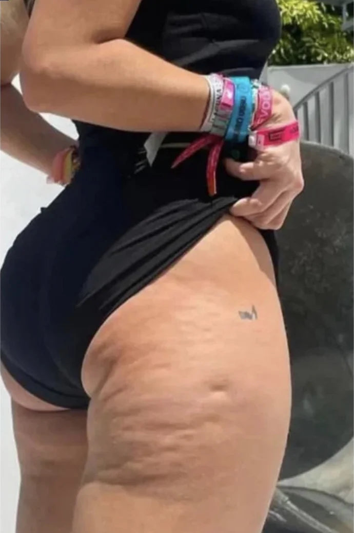 Legs before starting the routine