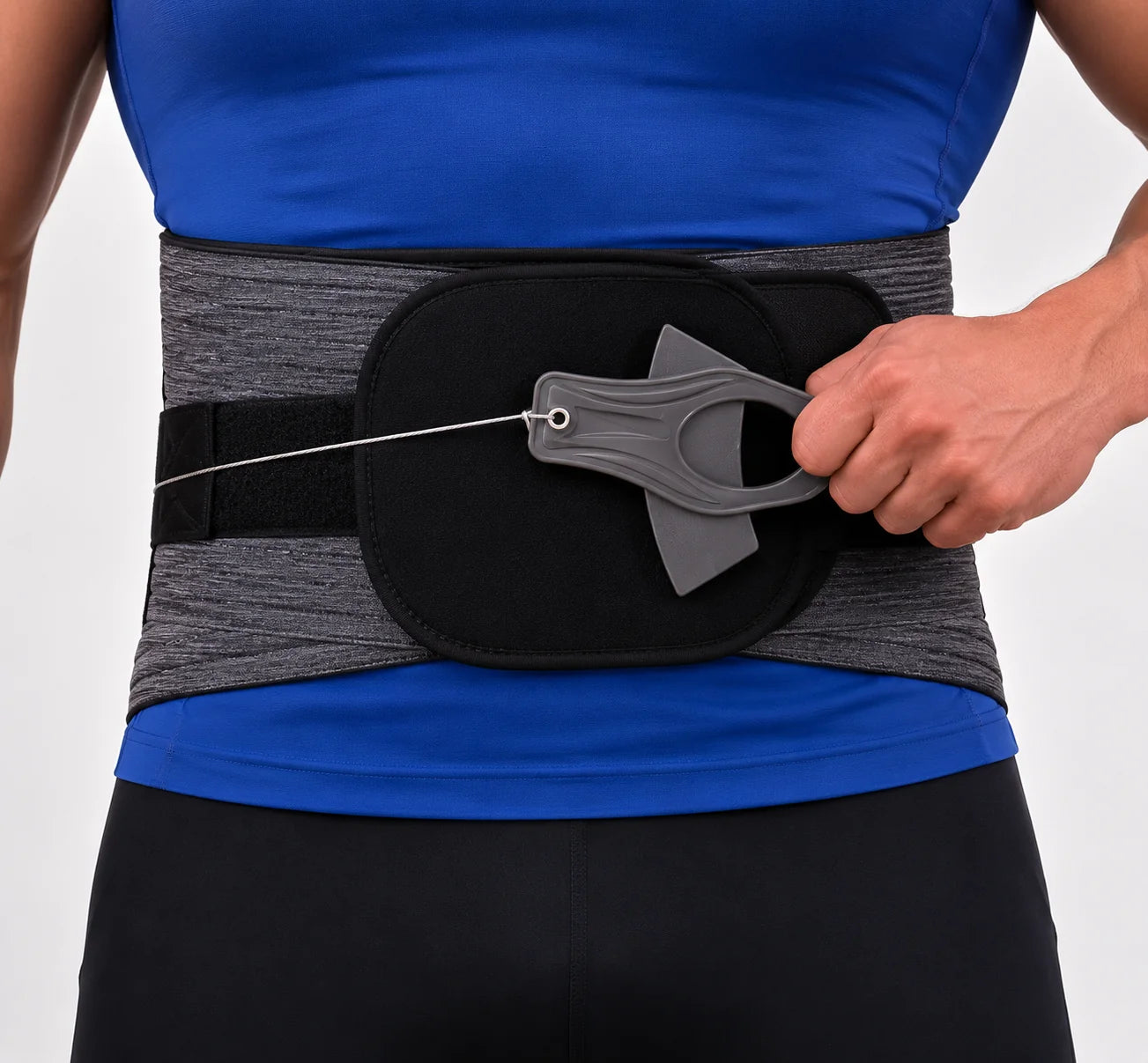 Tighten the pulley cord